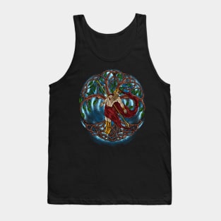 Odin's Valor: The Noble Sacrifice of the Allfather Tank Top